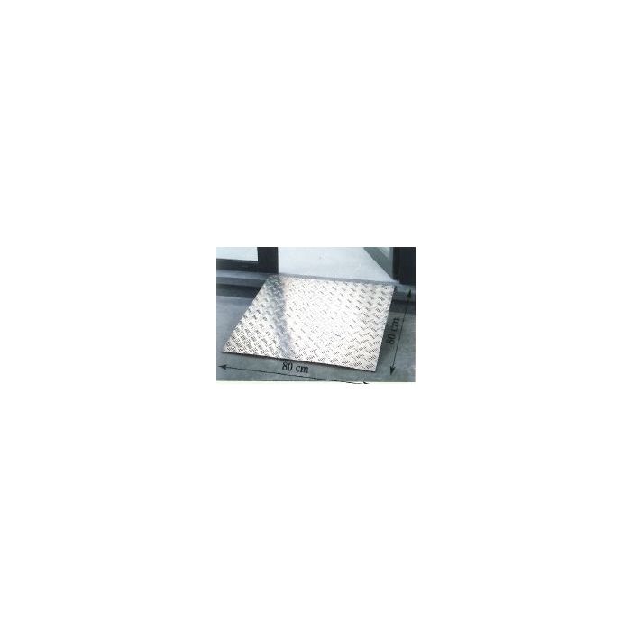 Oprijdrempel aluminium