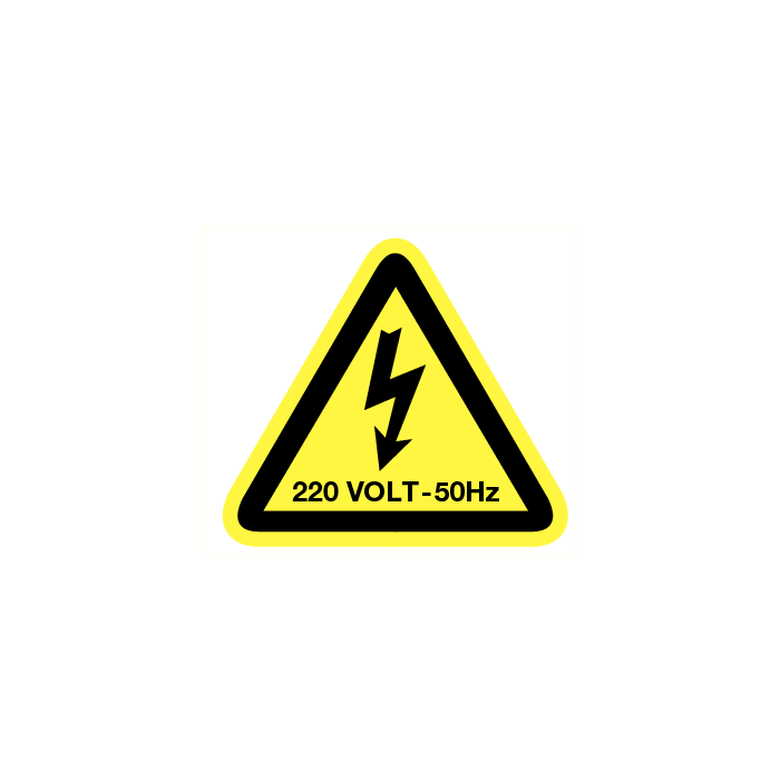 220 volt - 50 Hz
