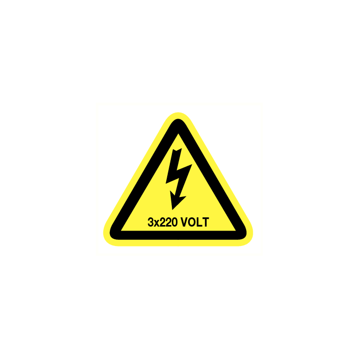 3 x 220 volt