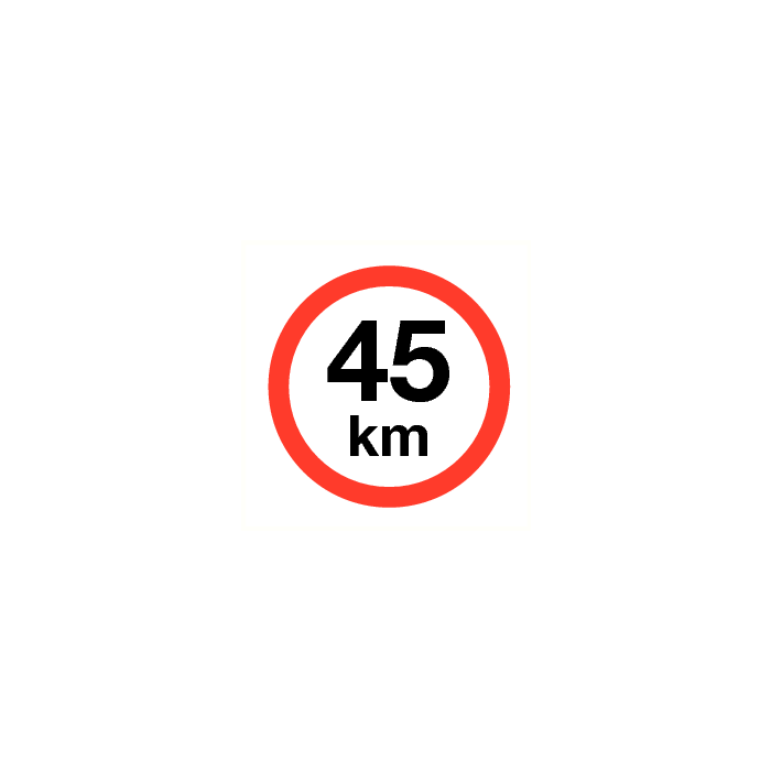 45 km