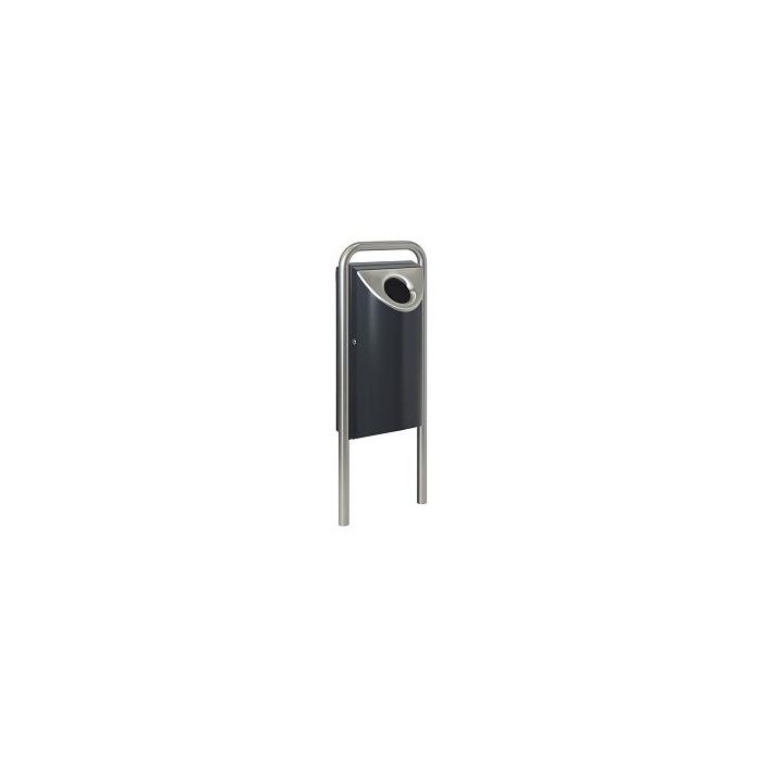 Afvalbak Scoop Twin 60 liter