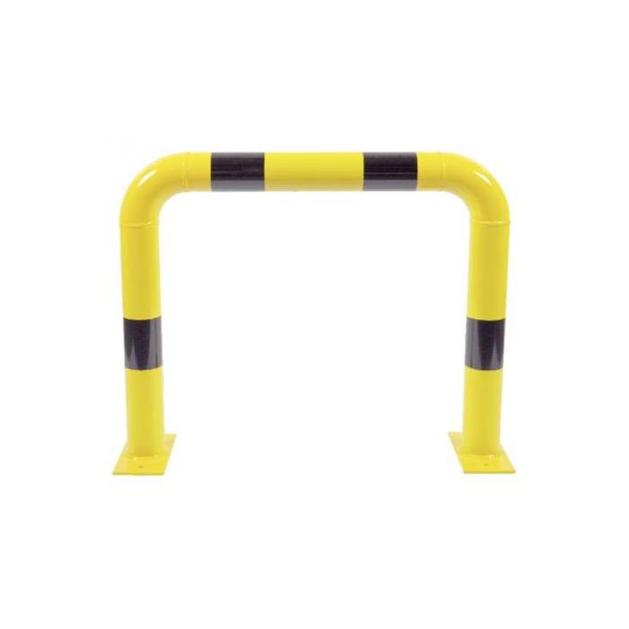 Beschermbeugel staal ø 76 mm geel coated 35 x 75 cm (h x br)