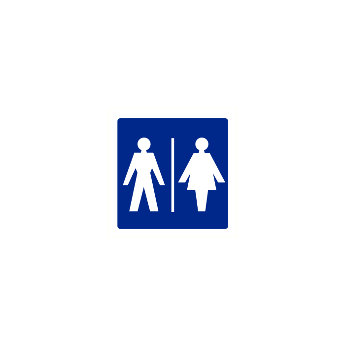 Dames- en herentoilet