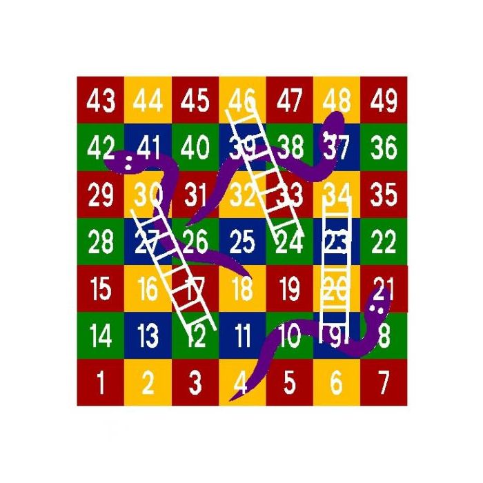 DecoMark Adder & Ladder met getallen 1 t/m 49