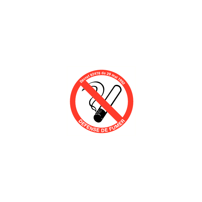 Defense de fumer 1992