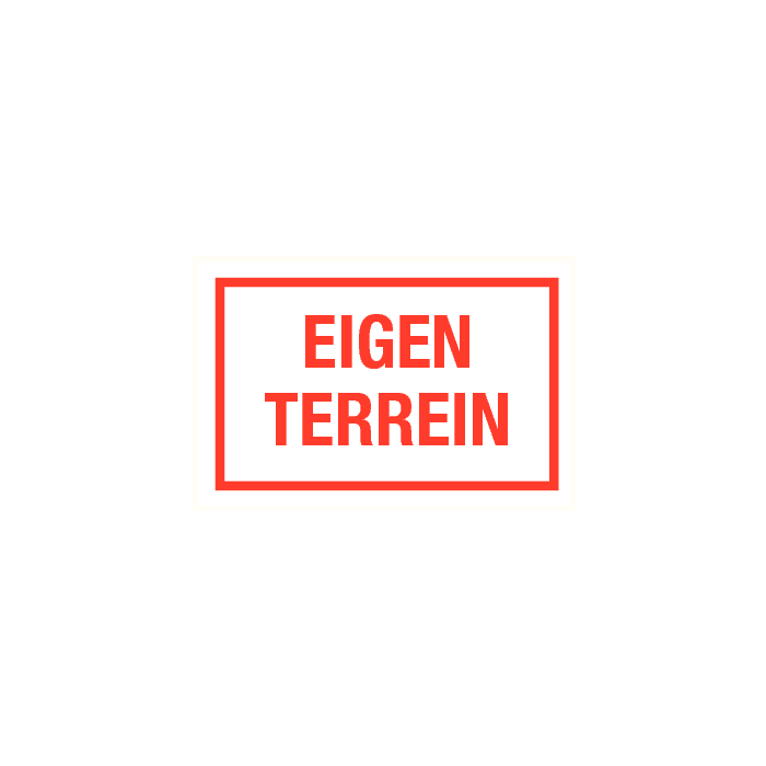 Eigen terrein