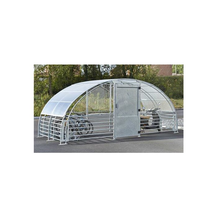 Fietsenstalling overdekt voor 12 fietsen