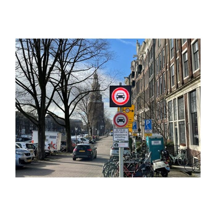 Full colour display C06 geslotenverklaring voor motorvoertuigen op meer dan twee wielen