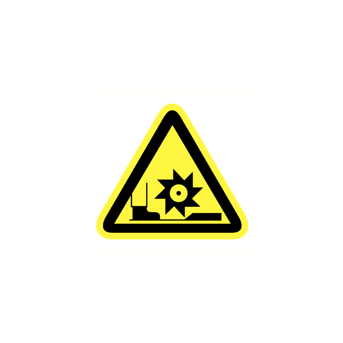 Gevaar voor draaiende frees