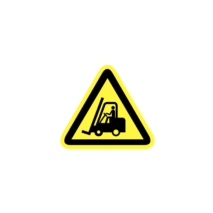 Gevaar voor vorkheftrucks en andere industriële voertuigen