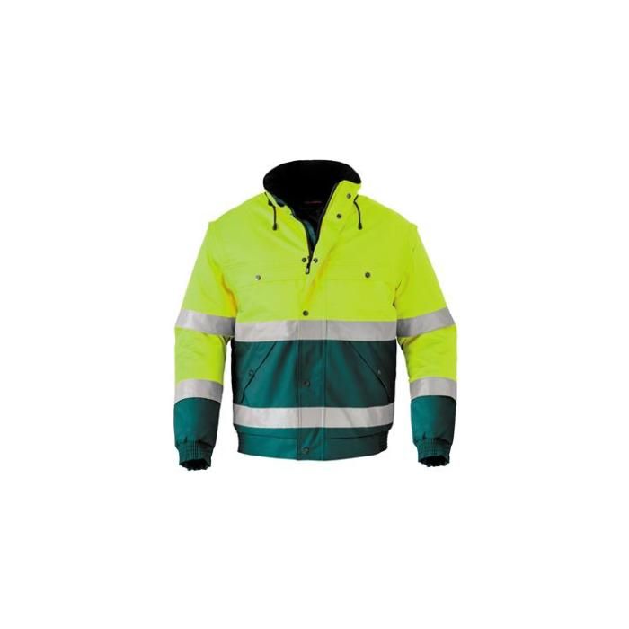 HAVEP 5139 fuor geel/groen jack