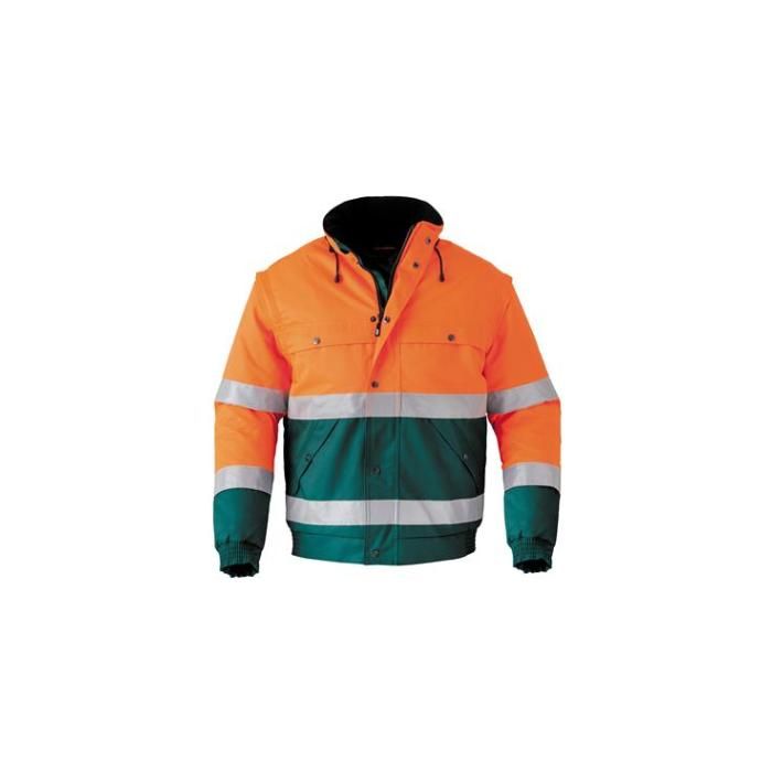 HAVEP 5139 fuor oranje/groen jack