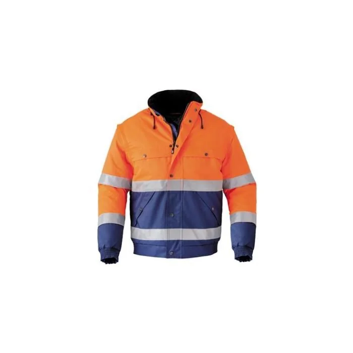 HAVEP 5139 fuor oranje/marineblauw jack