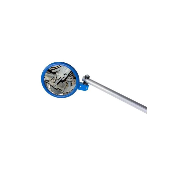 JISLON inspectiespiegel Ø 23 cm met telescopische steel van 1 tot 2 meter