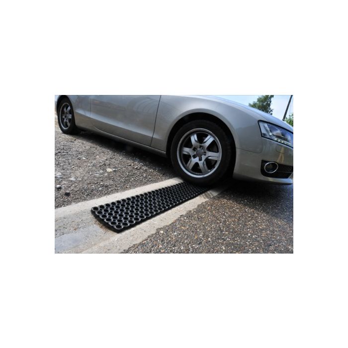 Kunststof opvul strook voor toepassing in molgoot, afmeting 300 x 25 x 2,2 cm