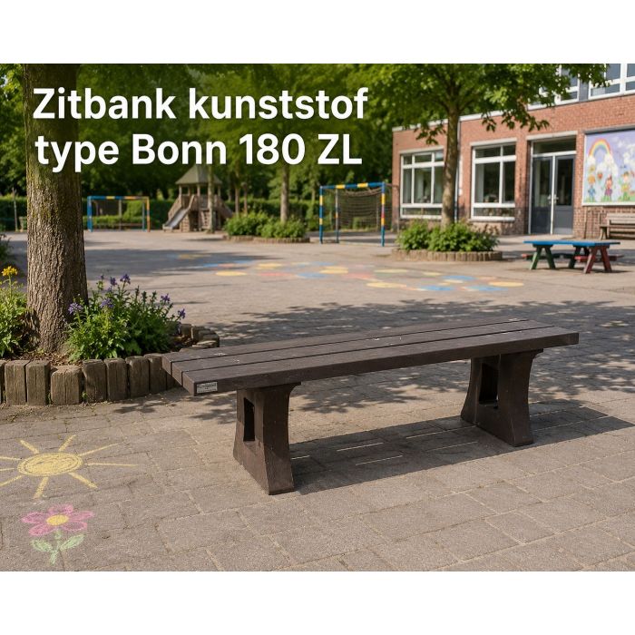 Kunststof zitbank type Bonn 180 ZL