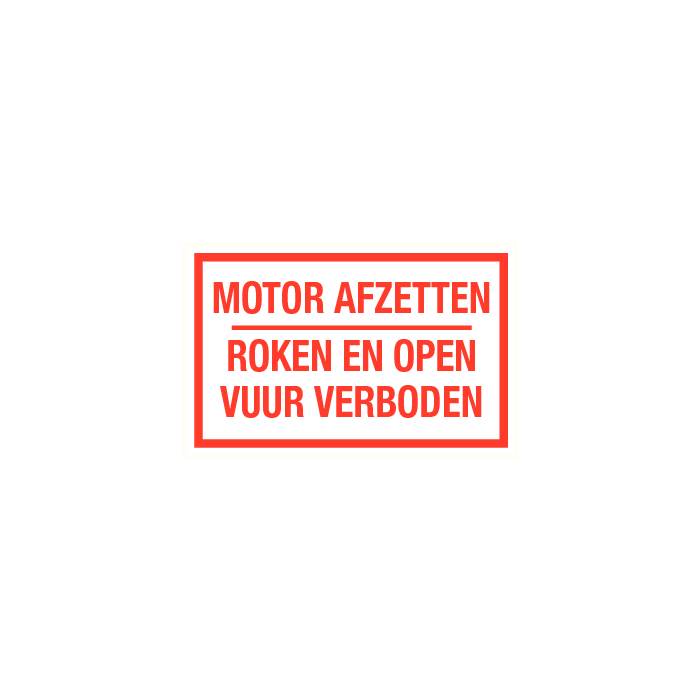 Motor afzetten