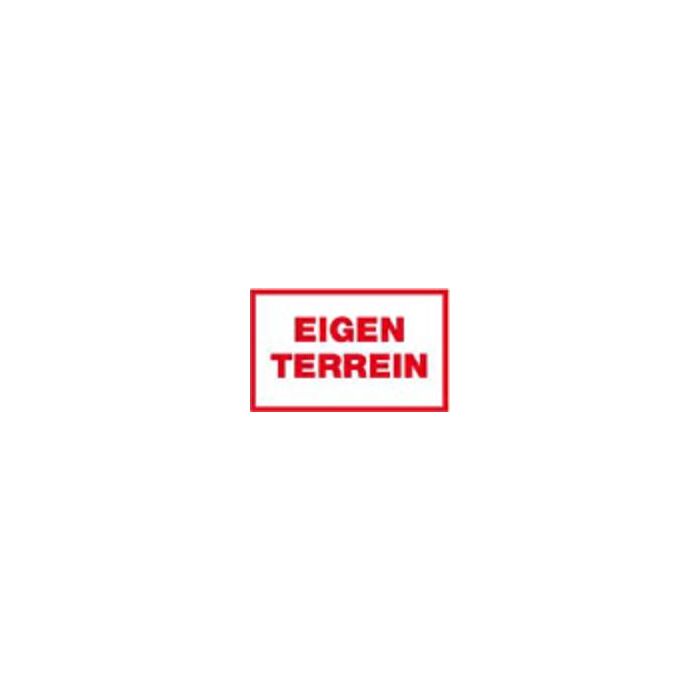 Pictogram Eigen terrein