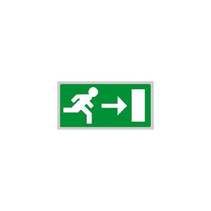 Pictogram Nooduitgang rechts