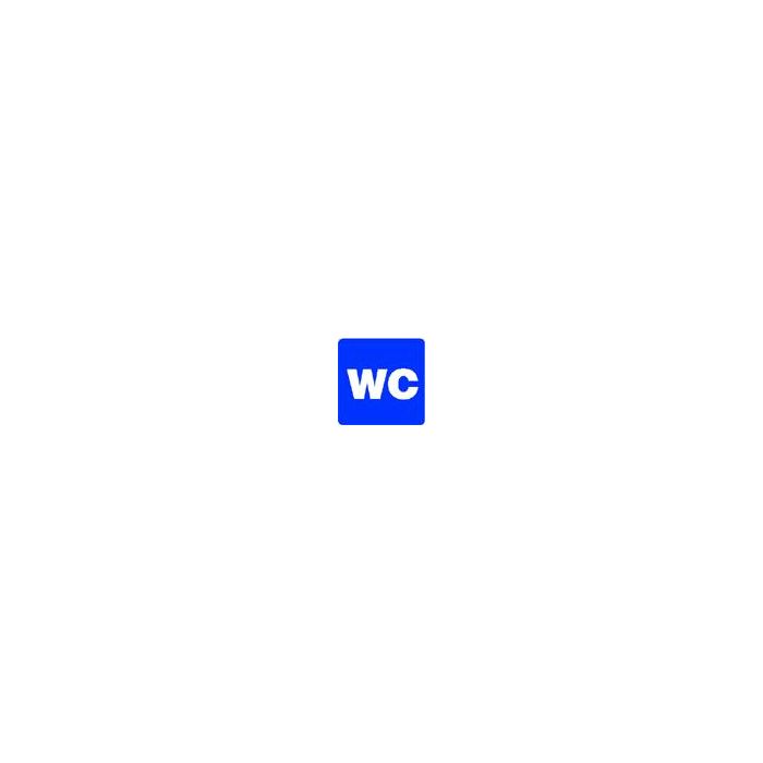 Pictogram Toilet (blauw - wit)