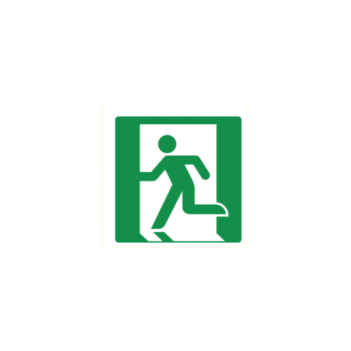 Pictogram Vluchtrichting links