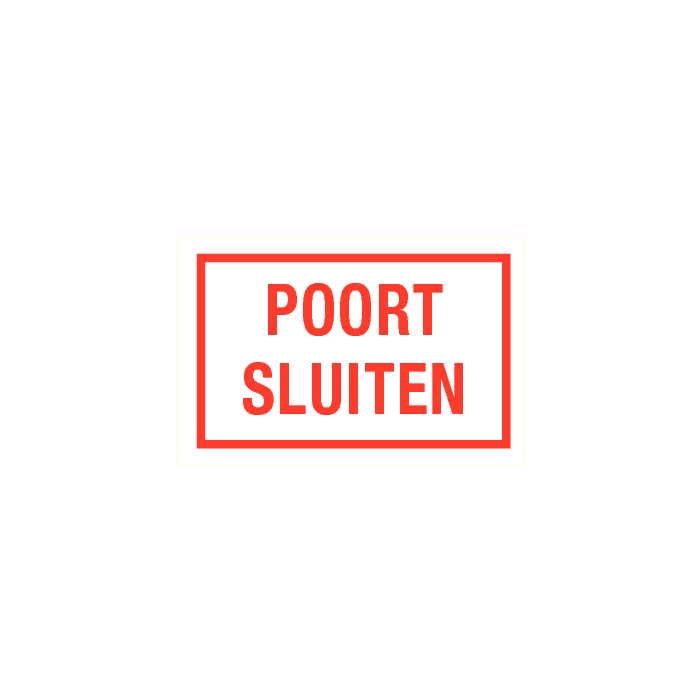 POORT SLUITEN