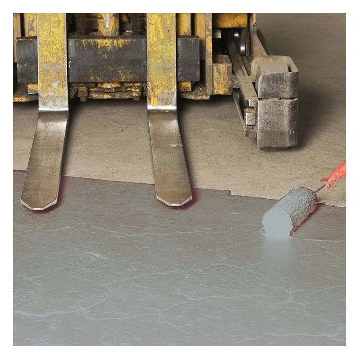 PROline-paint antislip markeerverf voor bedrijfsvloeren, inhoud 5 liter, kleur steengrijs