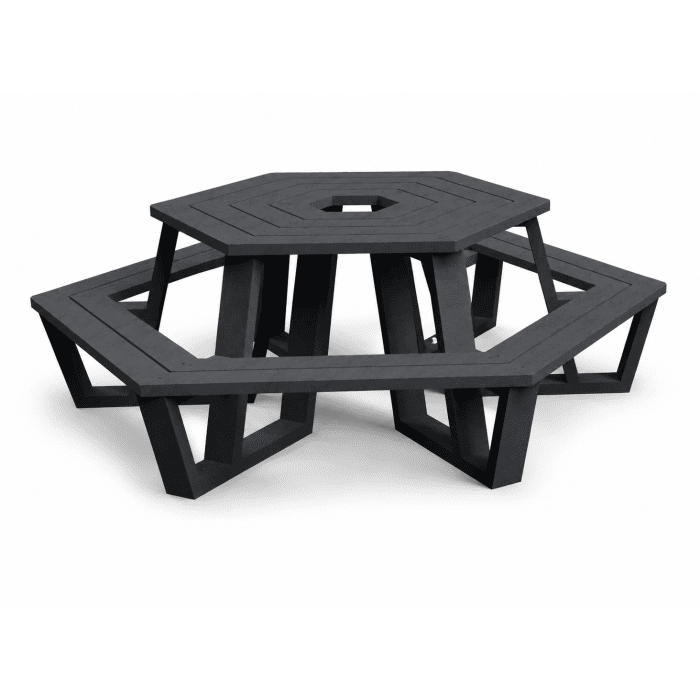 Roma-picknicktafel, kunststof