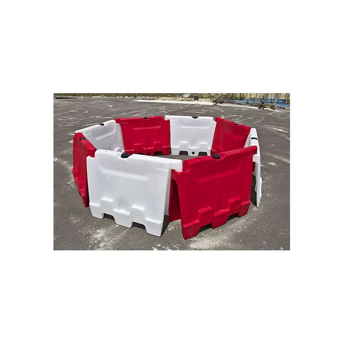 Barrier kunststof 100 x 40 x 80 cm