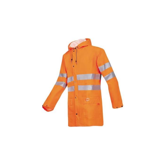 Sioen 3720 Unzen jas fluor oranje