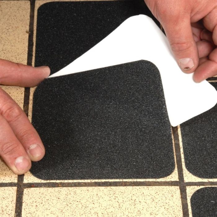 Standaard Safety Grip antisliptape, kleur zwart, 140 mm x 140 mm