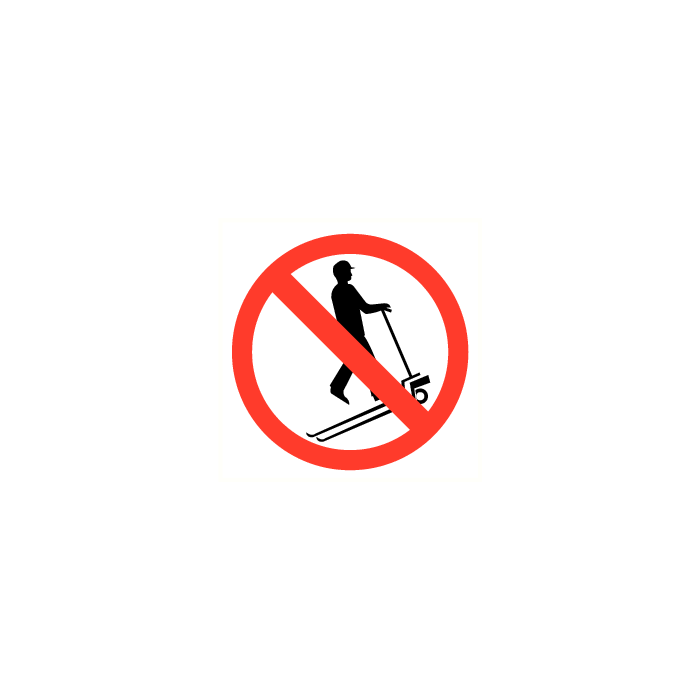 Verboden op pompwagen te rijden