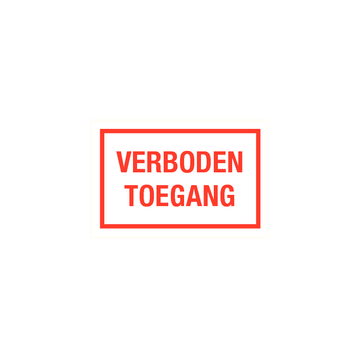 Verboden toegang