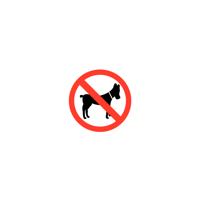 Verboden voor honden