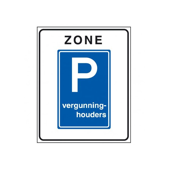 Verkeersbord E09zb