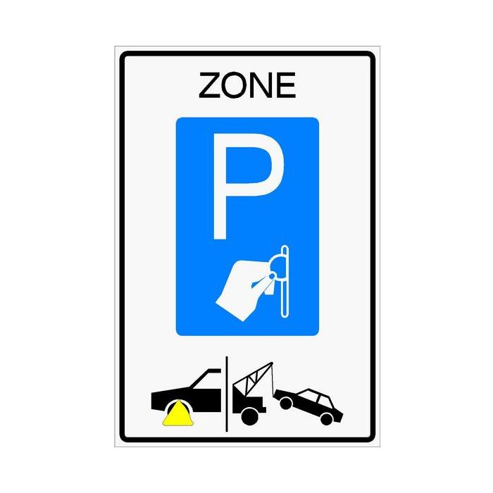 Verkeersbord E101-zbks