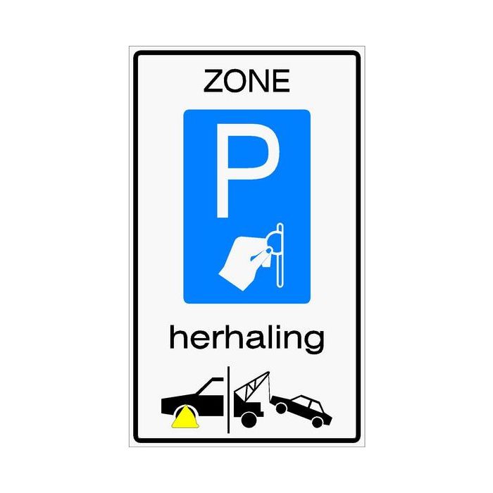 Verkeersbord E101zhks