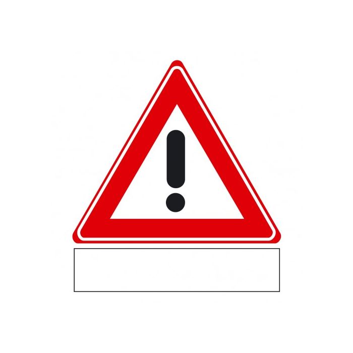 Verkeersbord J37 - Waarschuwing voor gevaar