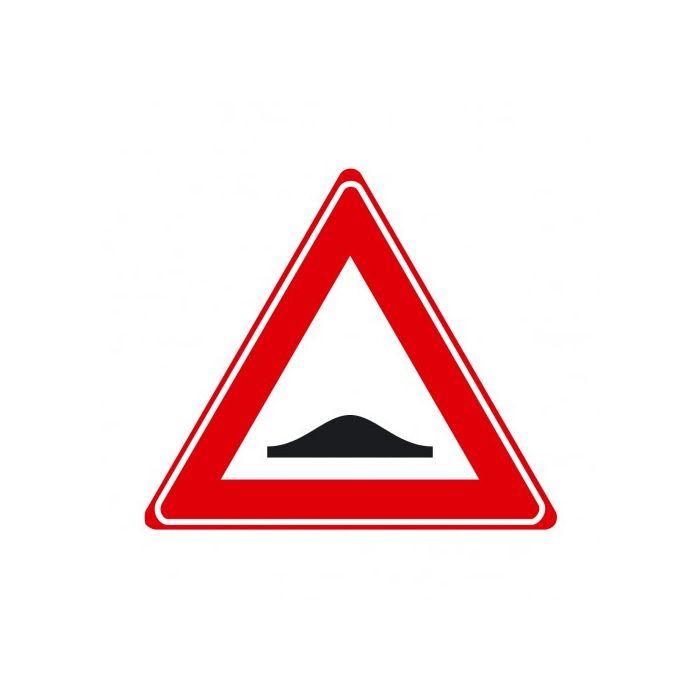 Verkeersbord J38 - Waarschuwing verkeersdrempel