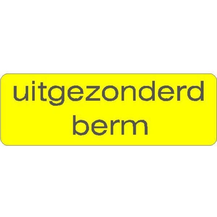 Verkeersbord OB102t