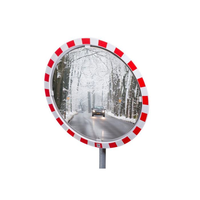 Verkeersspiegel RVS, Jislon anti-condens 100 cm, beugel 48-90 mm - productfoto JISLON