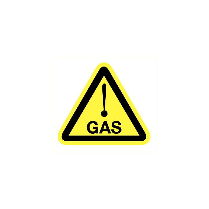 Waarschuwing Gas