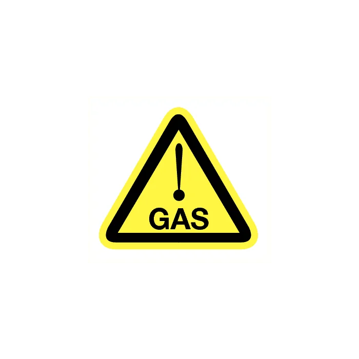 Waarschuwing Gas