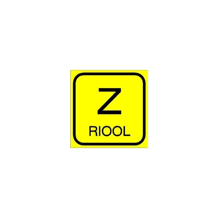 Zinkerbord Riool