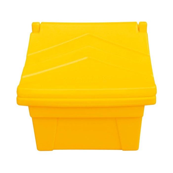 Zoutbak 300 liter, kleur geel