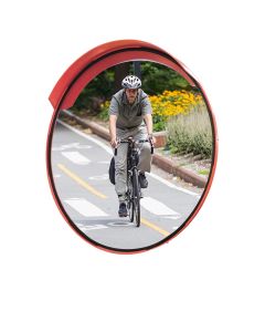 Acryl basic verkeersspiegel, diameter ø 60 cm met zonneklep