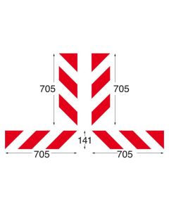 Containermarkering plakfolie