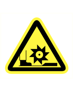 Gevaar voor draaiende frees