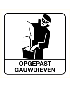 Opgepast gauwdieven