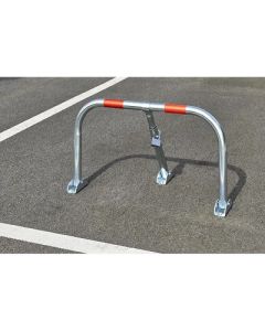 Parkeerbeugel met los hangslot, economy model parkeerbeugel met 3 steunen